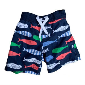 Janie and Jack swim trunks 12 to 18 months
